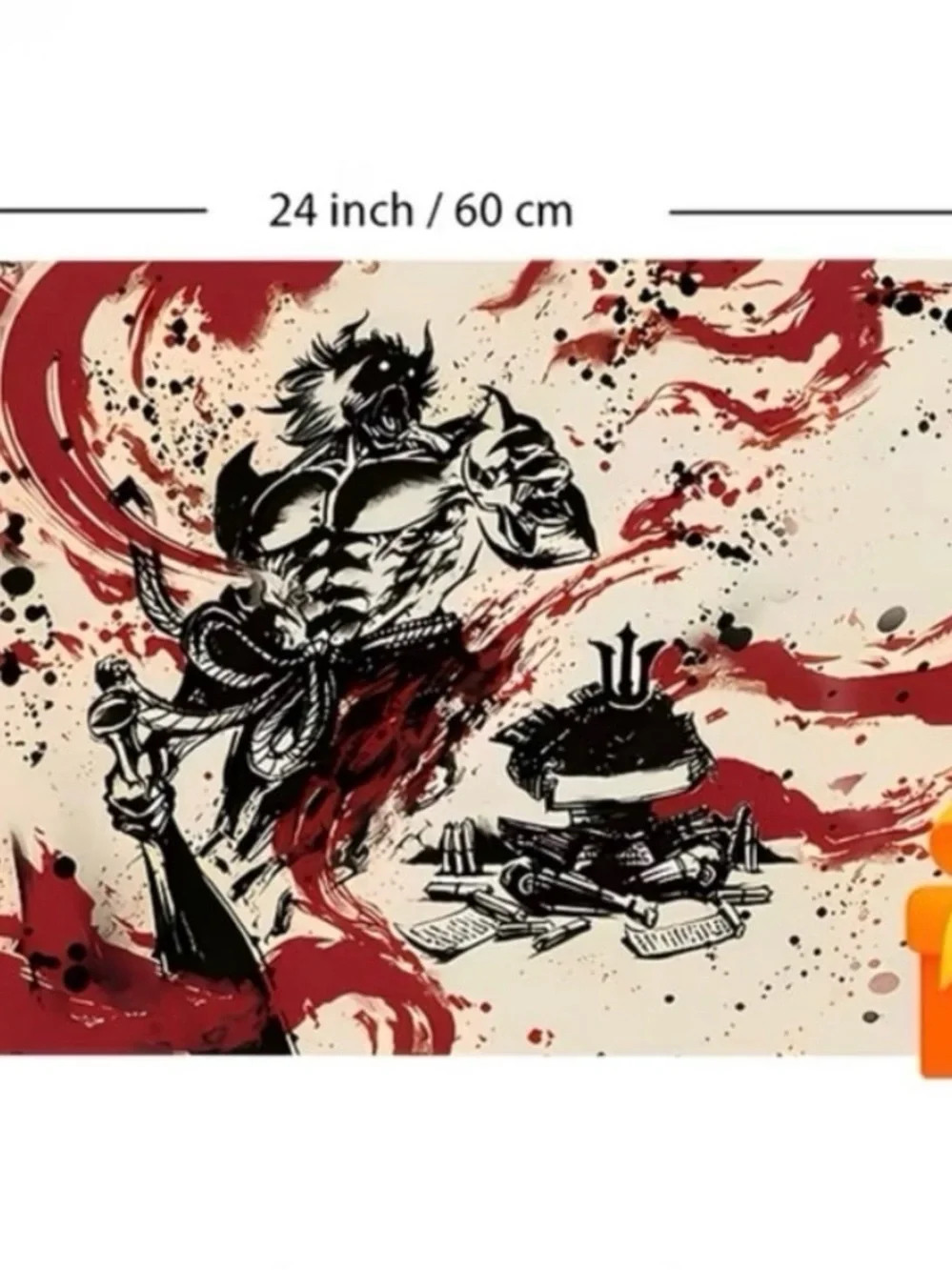 Magic The Gathering Anime Demonic Tutor Playmat Mousepad NEW Games TCG Cards MTG